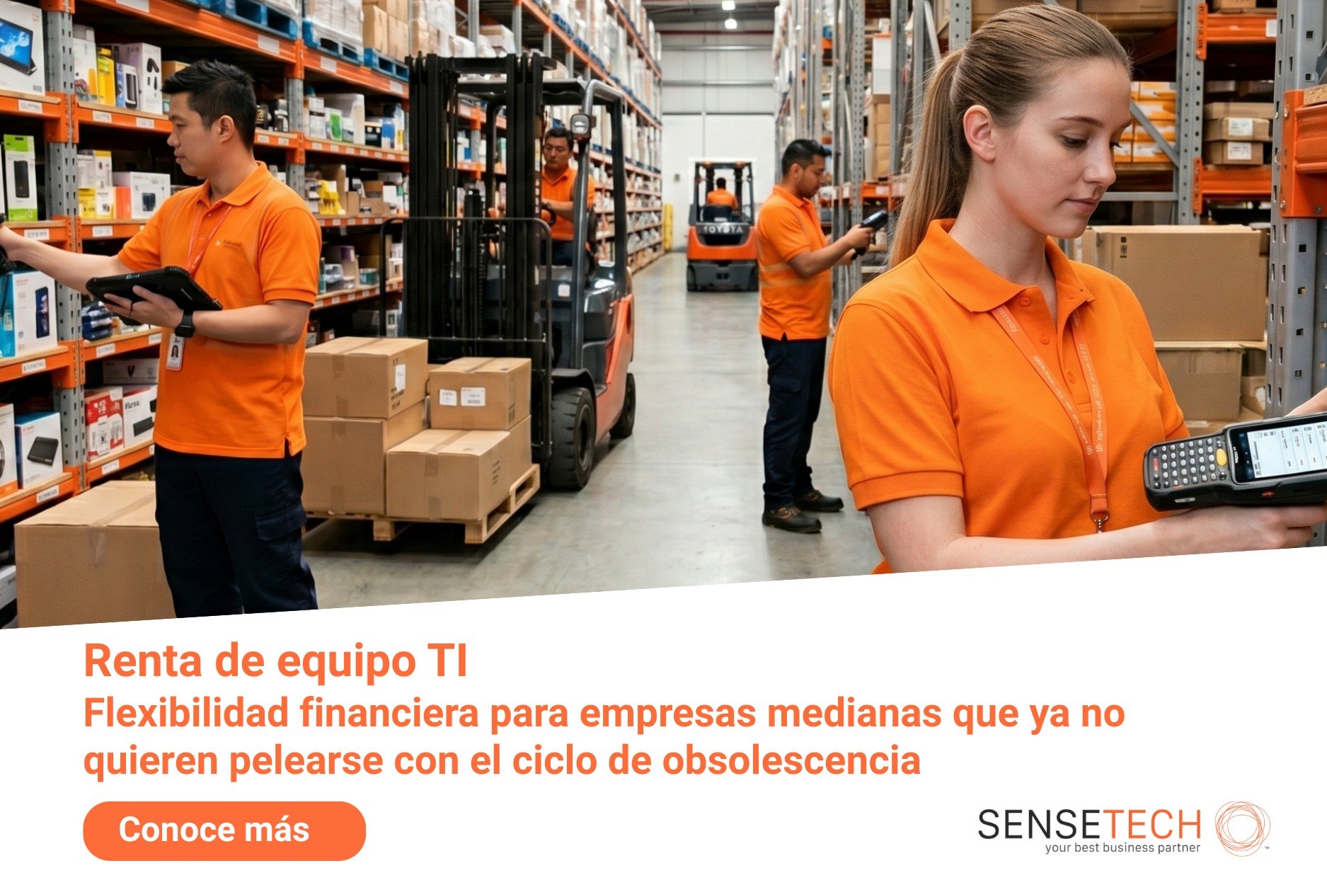 Renta de equipo IT: flexibilidad financiera para empresas medianas que ya no quieren pelearse con el ciclo de obsolescencia