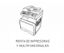 Renta de Impresoras y Multifuncionales Renta de Impresoras y Multifuncionales