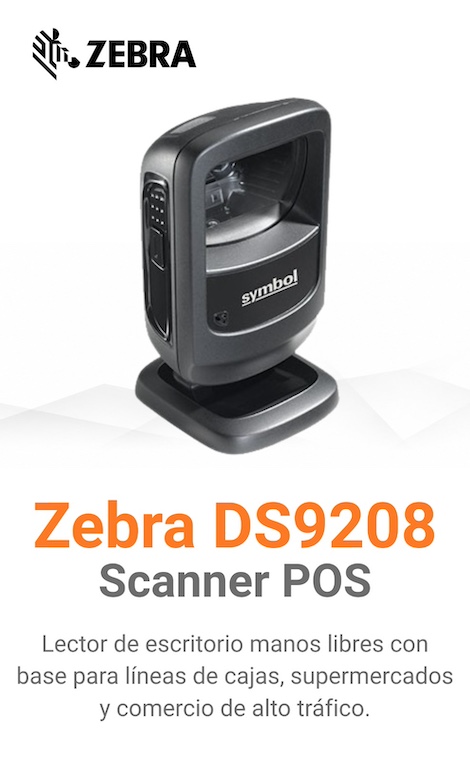 Scanner-Zebra-DS9208