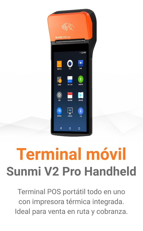 Terminal-Movil-sunmi-V2-Pro-Handheld