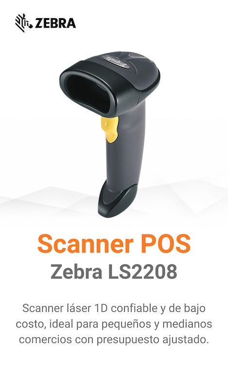 Scanner-Zebra-LS2208