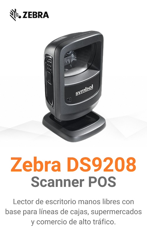 Scanner-Zebra-DS9208