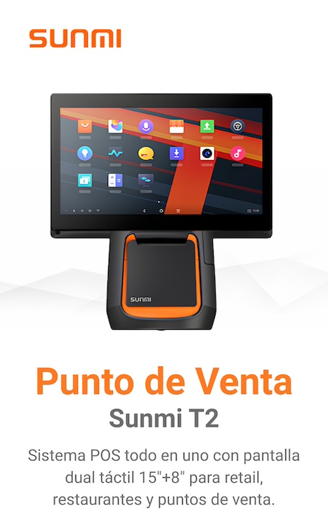 terminal-sunmi-t2