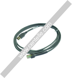 Symbol DS3508 RS232 (7-foot, standard DB9 female, TxD on 2) Serial Cable