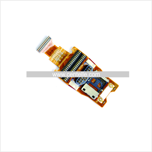 Symbol MC9090-G, MC9090-K Flex Cable for Keypad, Battery, SD Card (24-84046-02)