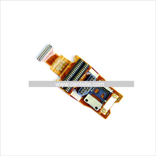 Symbol MC9090-G, MC9090-K Flex Cable for Keypad, Battery, SD Card (24-84046-02)