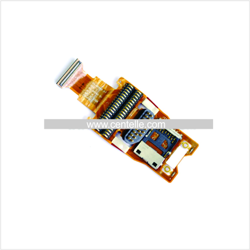 Symbol MC9090-G, MC9090-K Flex Cable for Keypad, Battery, SD Card (24-84046-02)
