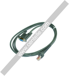 Symbol LS2208 RS232 (7-foot, standard DB9 female, TxD on 2) Serial Cable