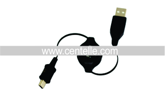 USB Sync Cable (no Charging) -Retractable Type